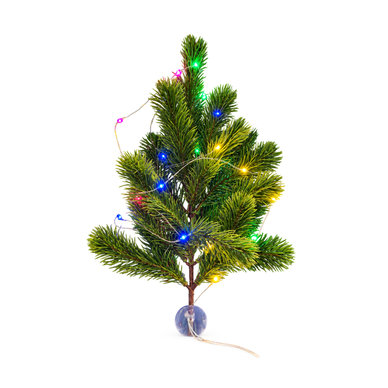 Mini LED Julgran USB & Sugpropp
