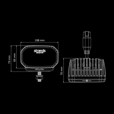 Strands FOR9T No-Glare Work Lamp 31W