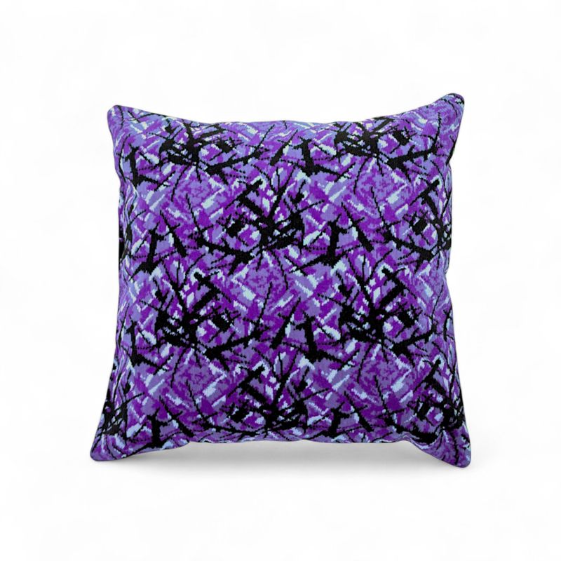 Kudde Bussplysch Lila