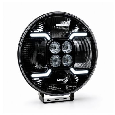 Nero Spider LED Extraljus 9" Dynamic