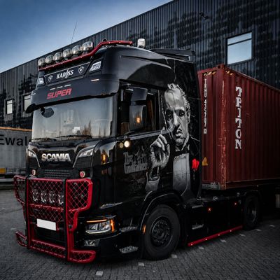 Solskydd 35cm till Scania NextGen