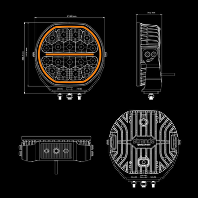 Strands Big Energy 2.0 Auxiliary Light 9"