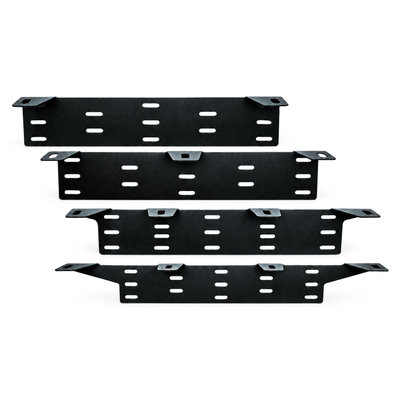 Strands Auxiliary Light Holder for License Plate