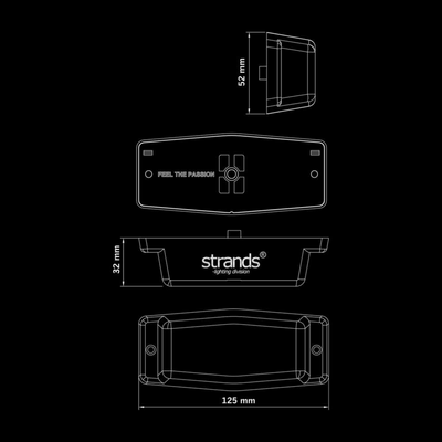 Strands IZE LED Double Burner