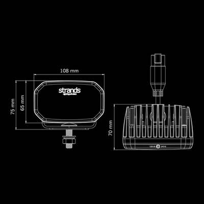 Strands FOR9T Pod Auxiliary Light 4"