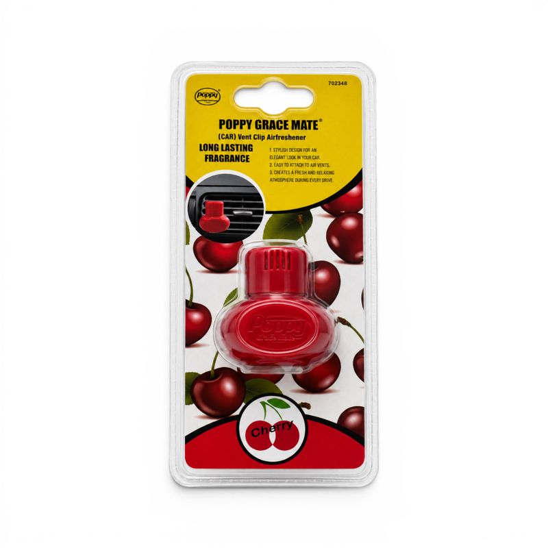 Poppy Clip On Cherry
