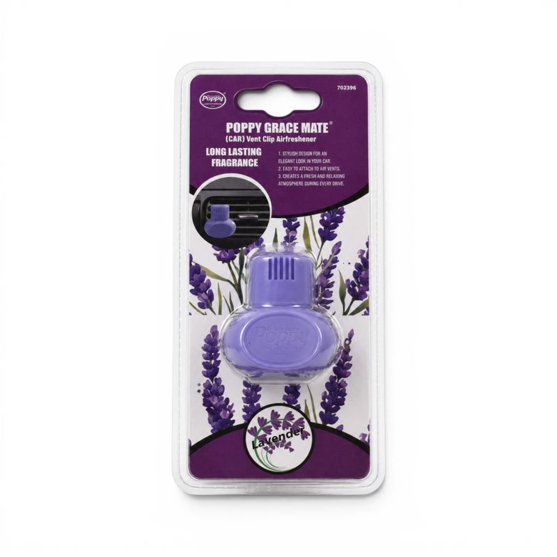 Poppy Clip On Lavender