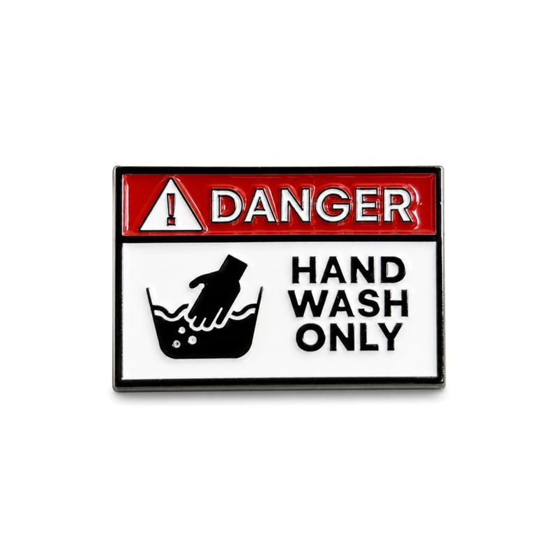Pin Hand Wash Only