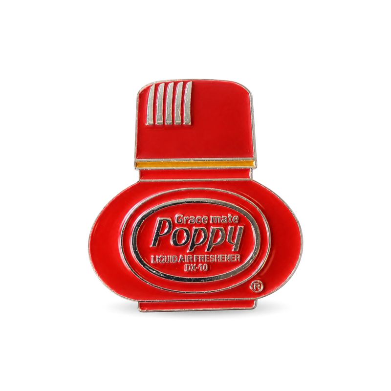 Pin Poppy Cherry