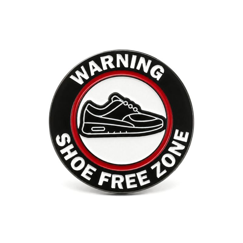 Pin Shoe Free Zone