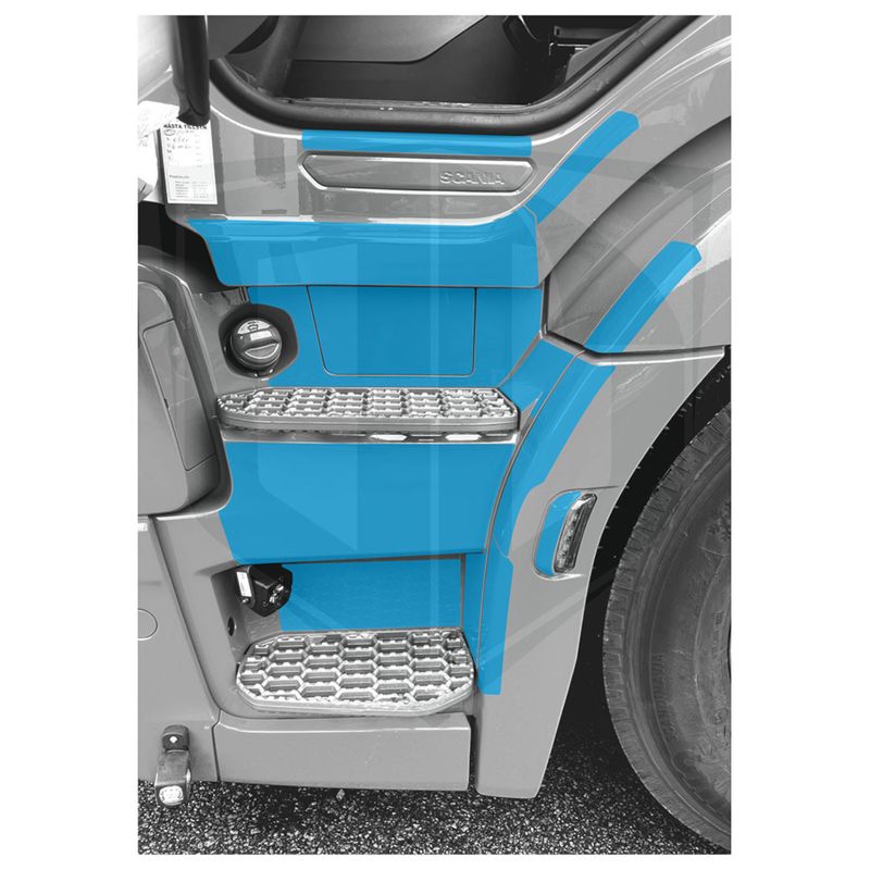 Instegsskydd Förarsida Scania NextGen P-serie
