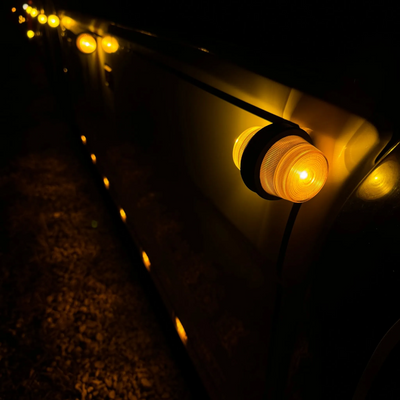 Retro Positionsljus/Sidomarkering LED till Gummiarm