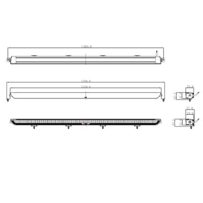 OZZ XB1 P52" LED Extraljusramp Svart