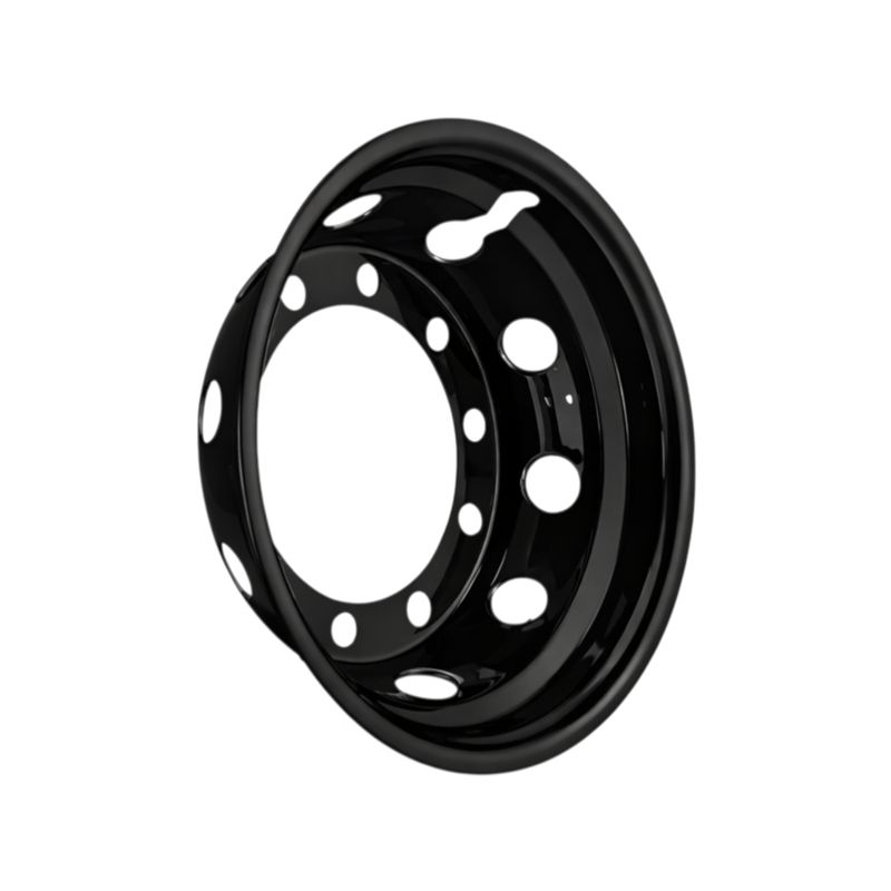 Hjulsida 22.5" x 11.75" ET0 10-Bult Svart