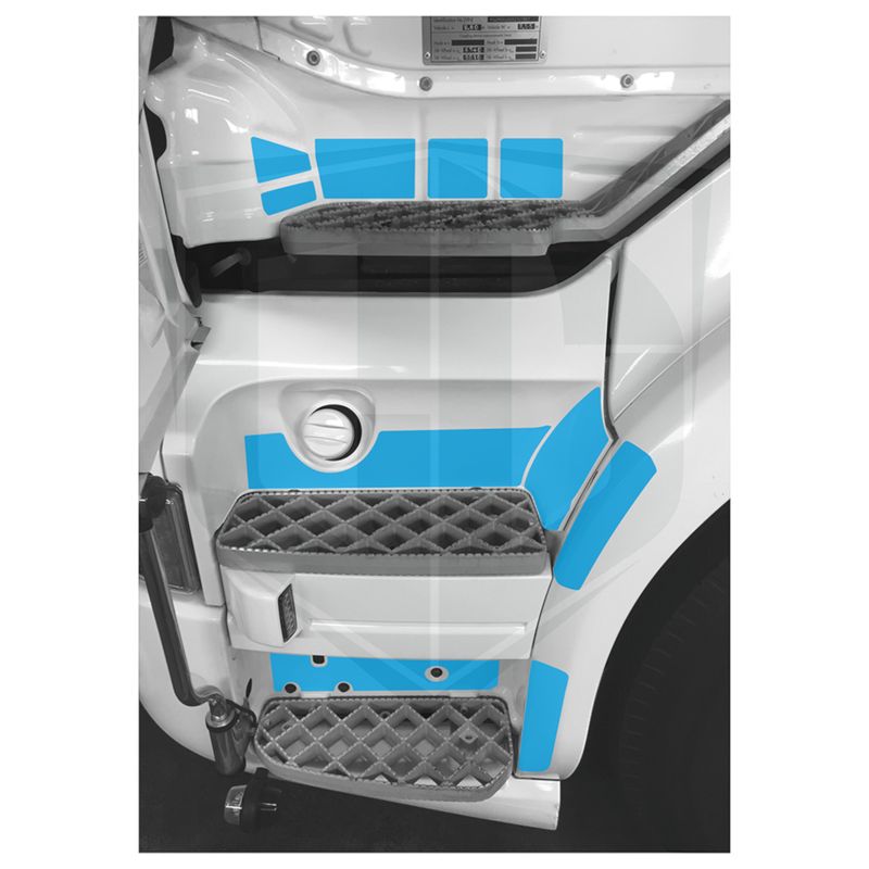 Instegsskydd Förarsida Scania R-serie 2004-2016
