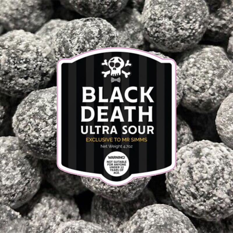 Black Death - Ultra Sour 24 x 135g