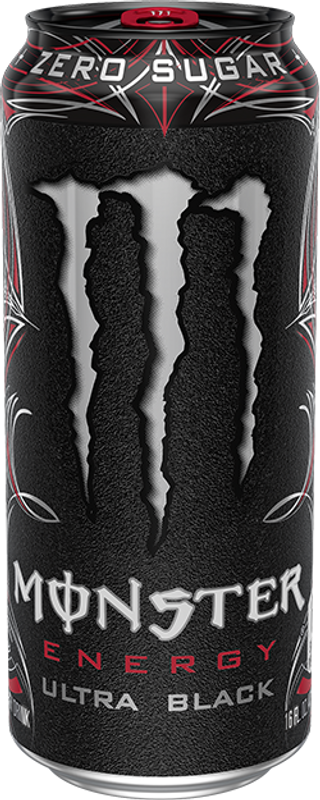 Monster - Ultra Black 12 500ml