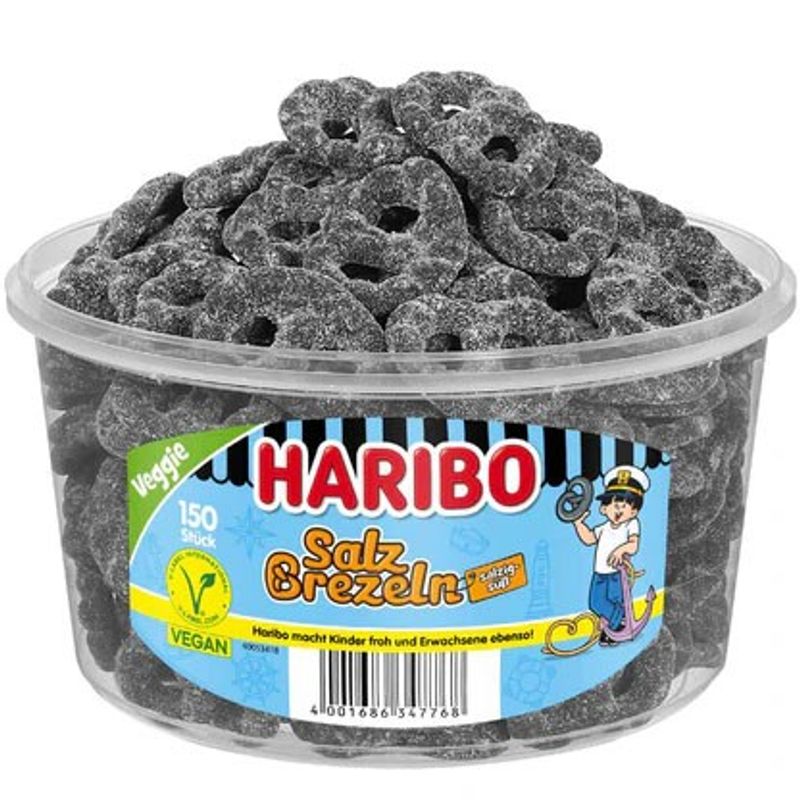 Haribo - Salz Brezeln (veggie) 1050g