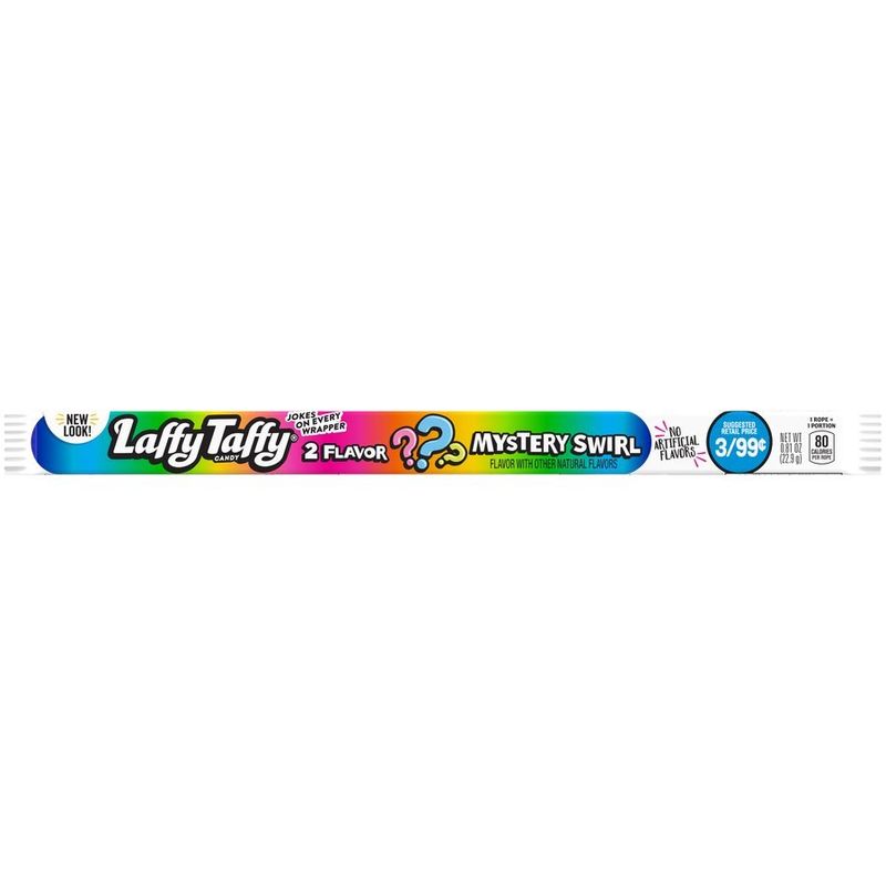 Laffy Taffy Mystery Swirl Rope Chewy Candy 24x23g