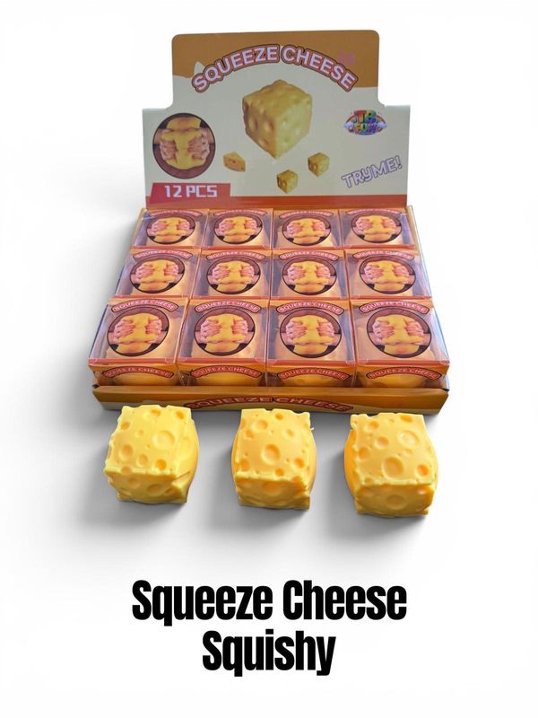 Squishy Cheese x 12