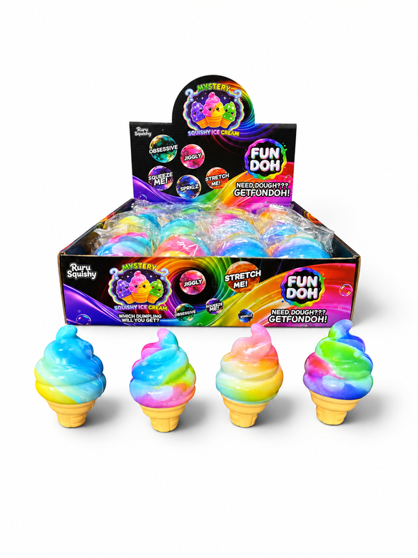 Squishy Ice Cream Foam x 12
