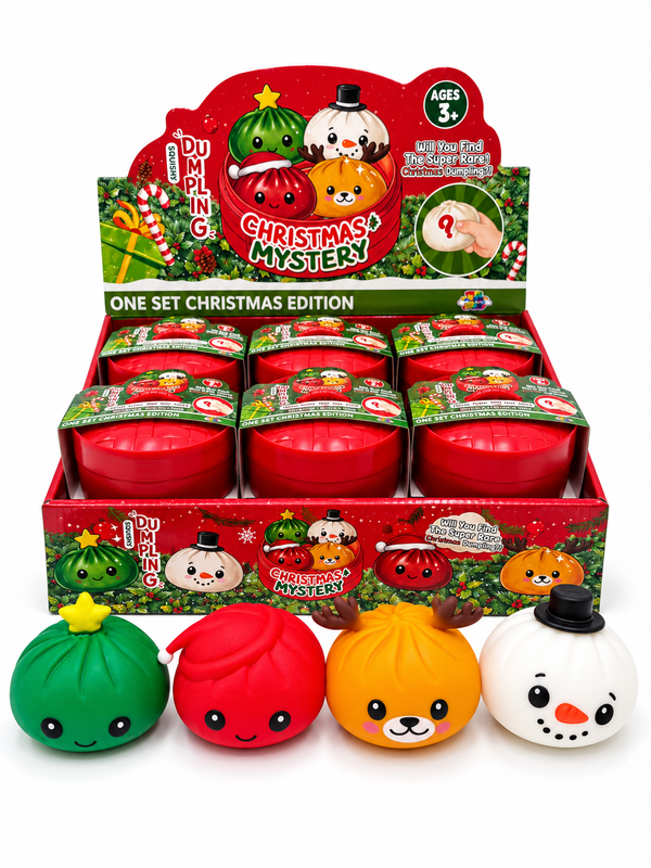 Squishy Dumplings Christmas Edition x 12st