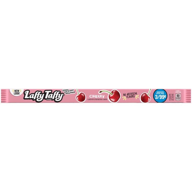 Laffy Taffy Cherry Rope Chewy Candy 24x23g