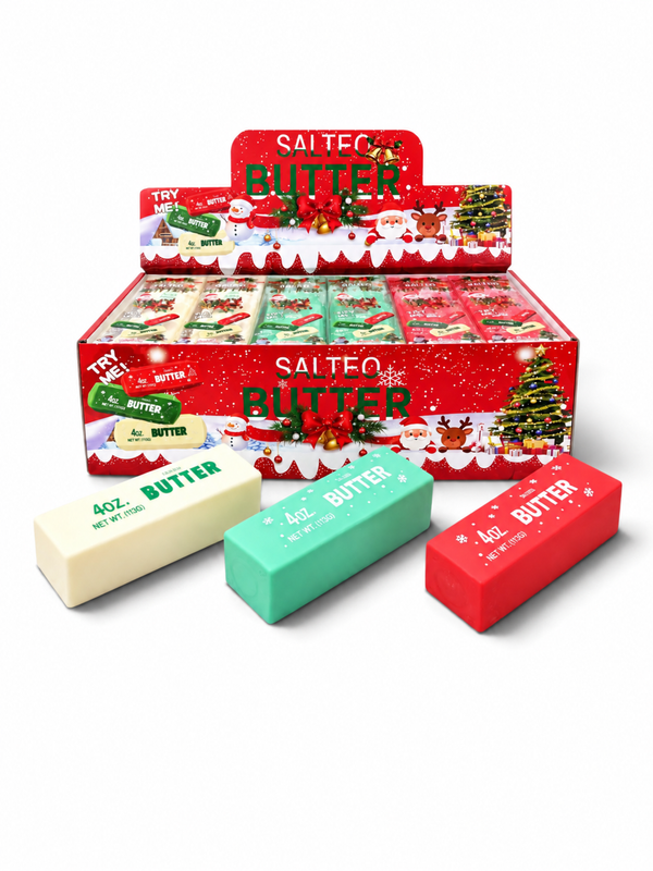 Squishy Crunchy Butter Christmas Edition x 12st