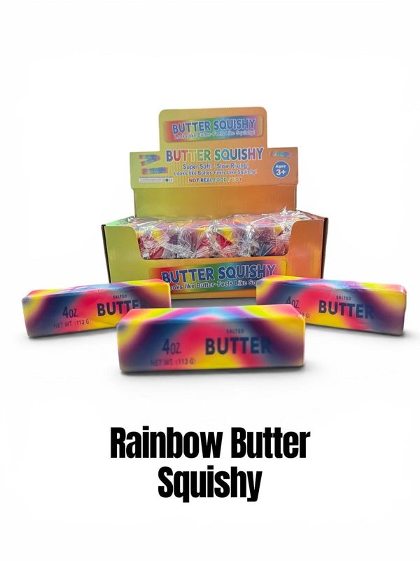 Squishy Butter Rainbow  x 12