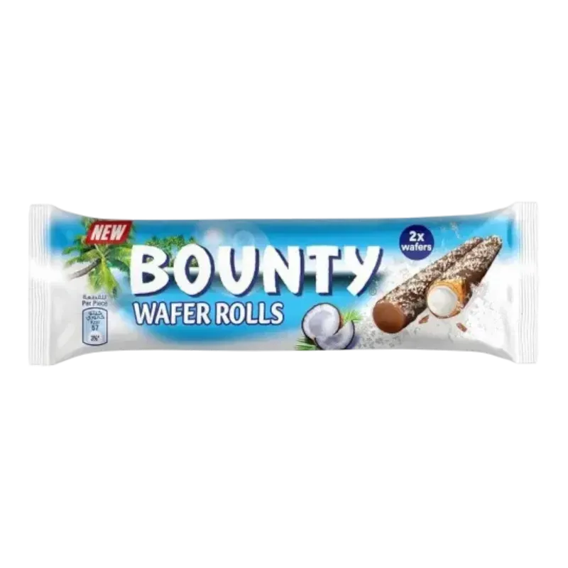 Bounty Wafer Rolls 12 x 22,5g