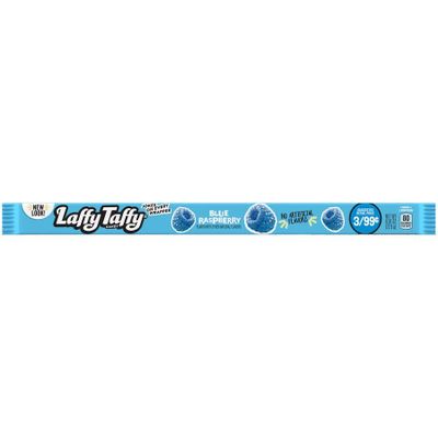 Laffy Taffy Blue Raspberry Rope Chewy Candy 24x23g
