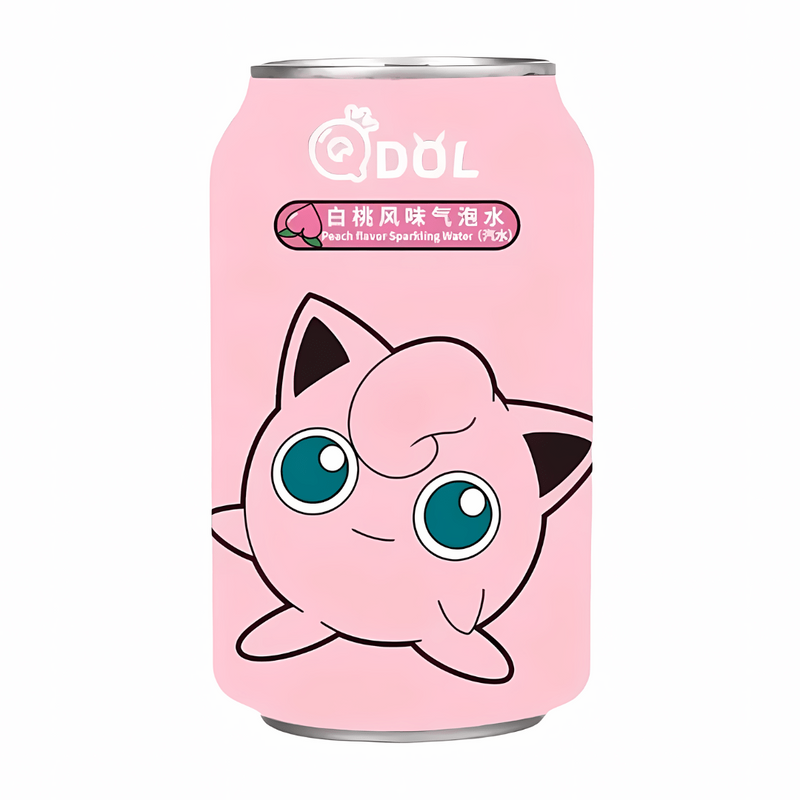 Qdol Pokemon Soda Peach 24 x 330ml