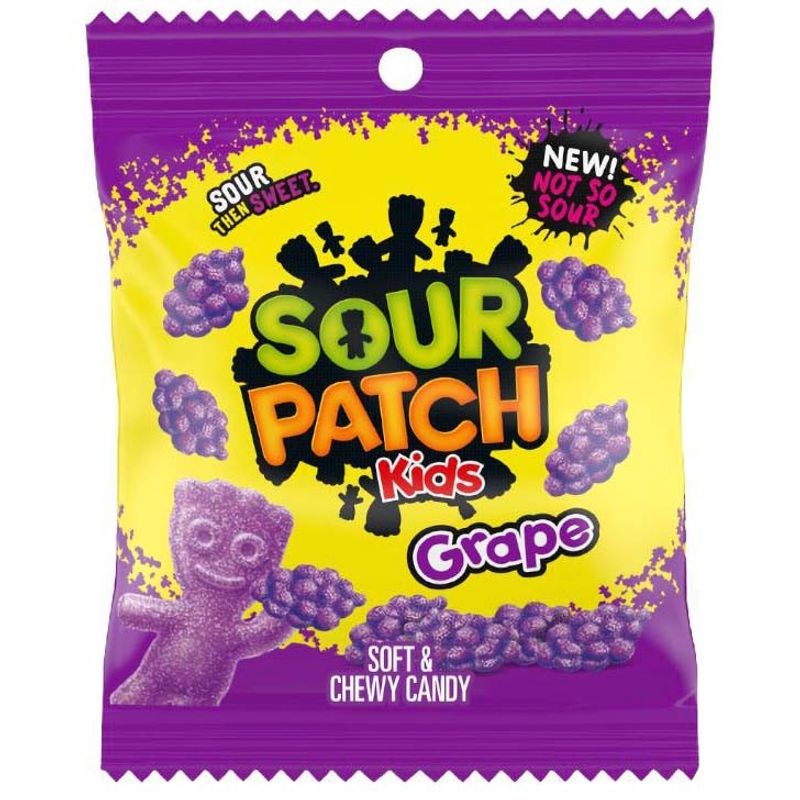 Sour Patch - Grape Peg Bag 12 x 102g