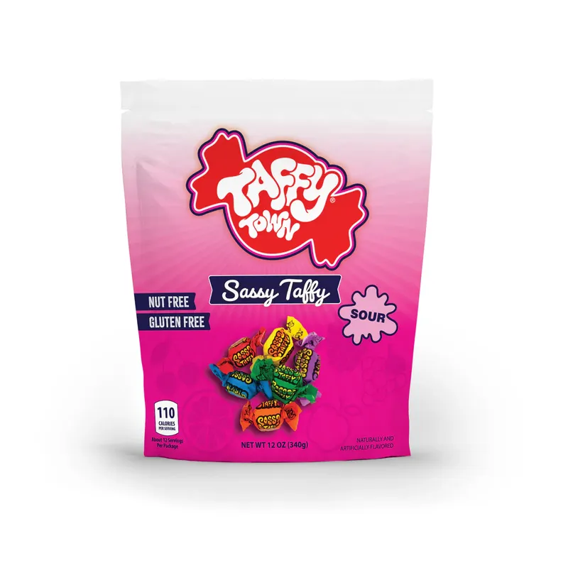 Taffy Town Sassy Taffy Bag 12 x 99g