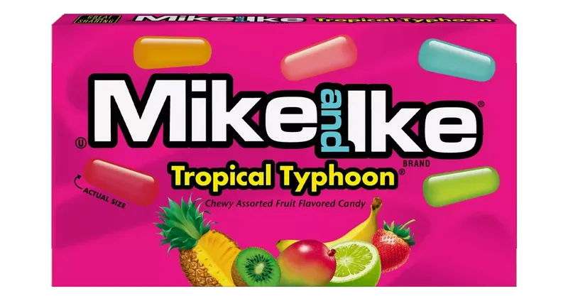 Mike and Ike Tropical Typhoon 12 x 120g