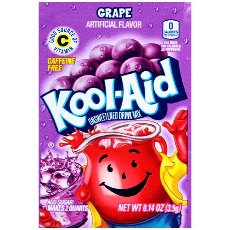 Kool Aid Unsweetened Grape 48 x 4g