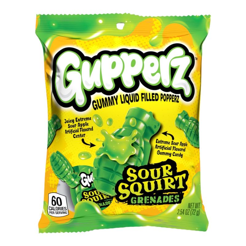 Gupperz Sour Squirt Grenades 12 x 72gr