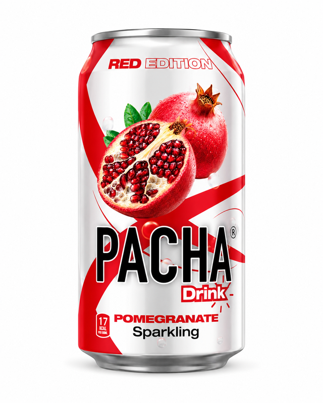 Pacha Drink - Pomegranate Red Edition 24 x 330ml