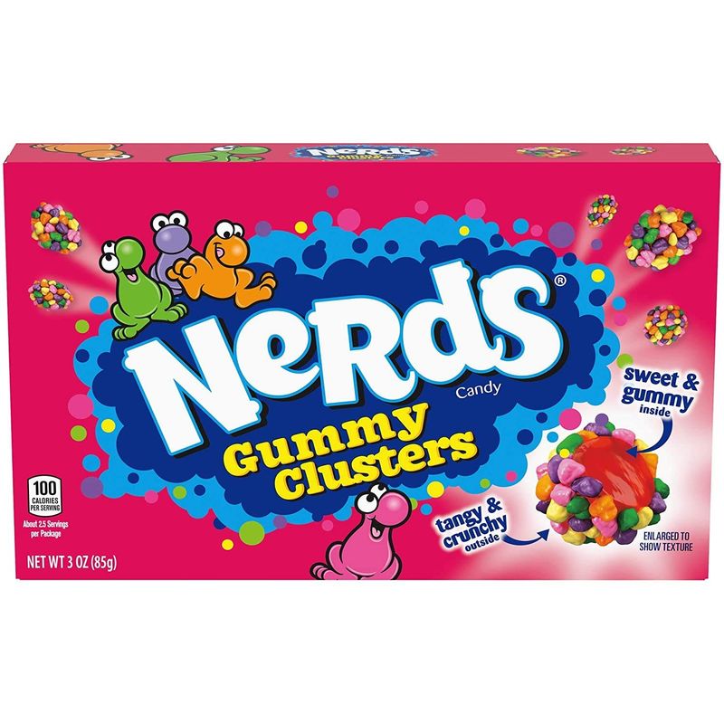 Nerds Gummy Clusters Theatrebox 12 x 85g