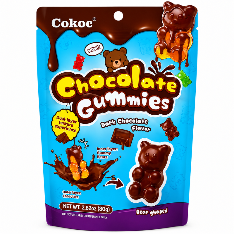Cokoc - Bear Gummies Choco Coating 25 x 80g