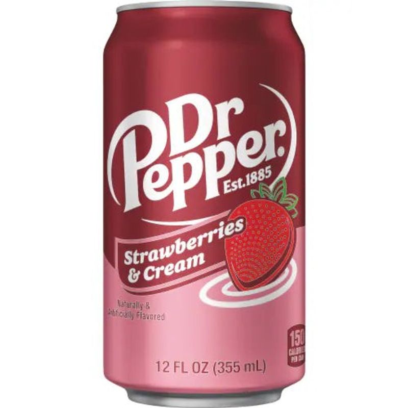 Dr Pepper - Strawberry & Cream 24 x 355ml