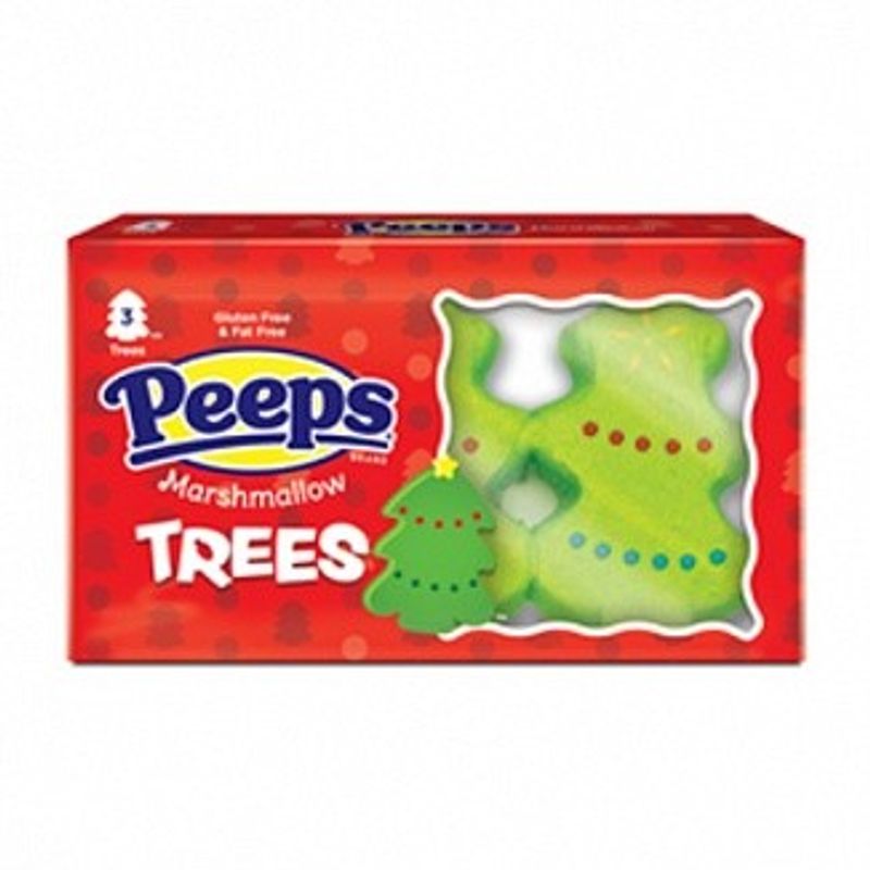 Peeps Marshmallow Christmas Trees 3-Pack (24 x 42g)