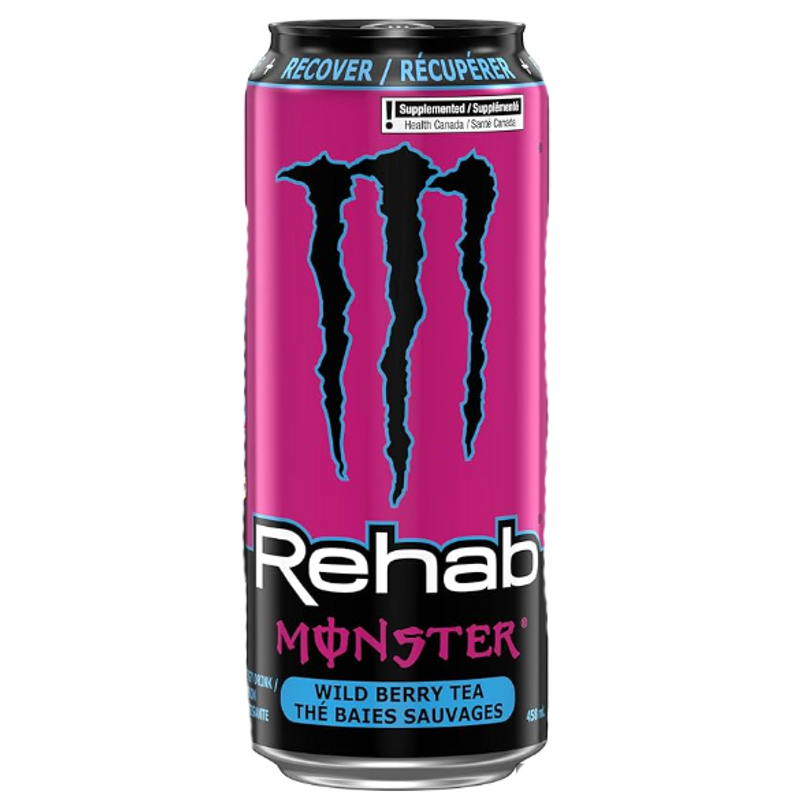 Monster - Rehab Wild Berry 12 x 458ml