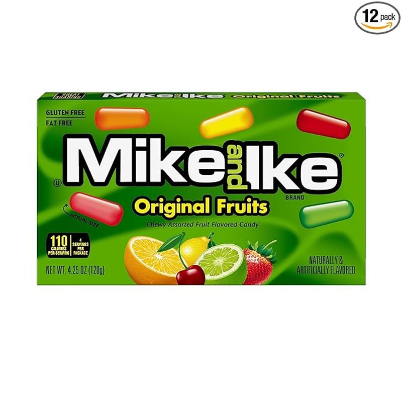 Mike & Ike Original Fruits Theatrebox 12 x 120g