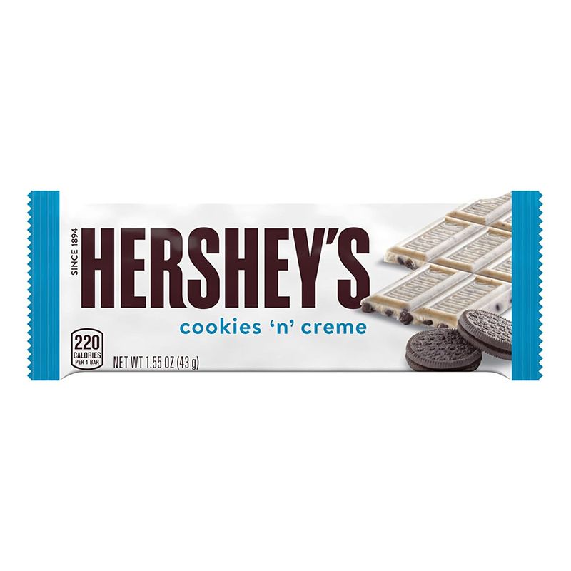 Hershey´s - Cookie n Cream Bar 36 x 43g