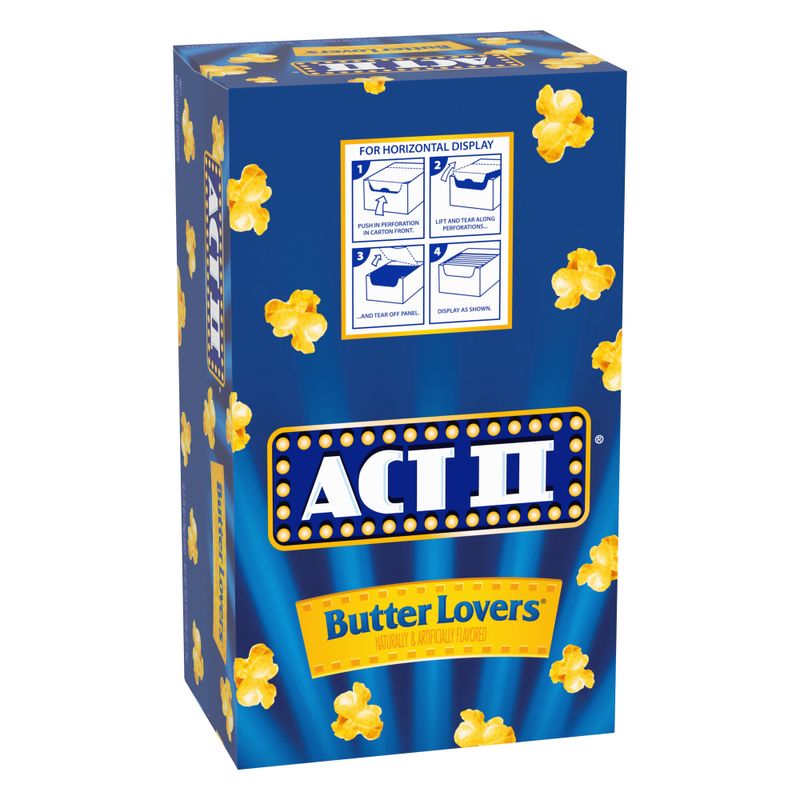 Act II Micro Pop Butter Lovers 18 x 78g