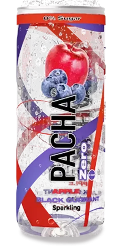 Pacha - Apple Black Currant Zero 24 x 250ml