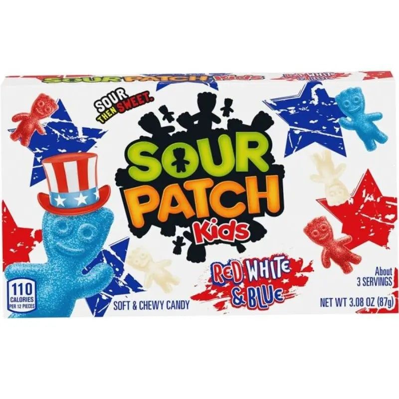 Sour Patch Kids - Red White & Blue 12 x 87g