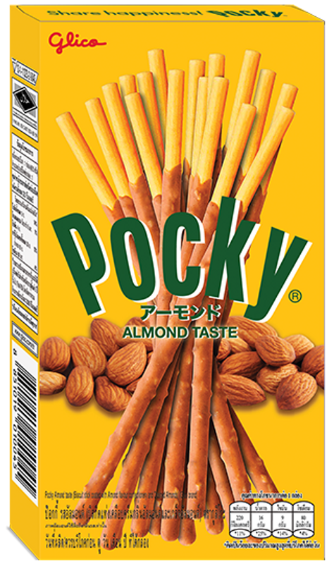 Pocky  Almond 10 x 43,5g