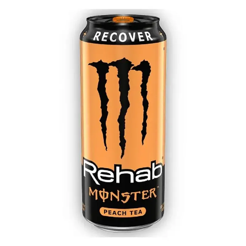 Monster Rehab - Peach 12 x 500ml